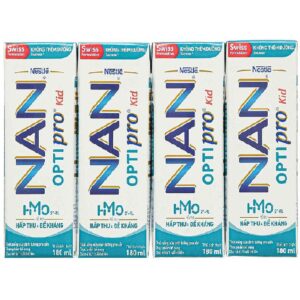 SỮA NAN OPTIPRO 4 HMO 180ML X 4 HỘP