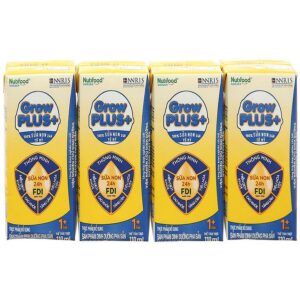 SỮA NƯỚC NUTIFOOD GROWPLUS VÀNG 110ML x 4 HỘP (mới)