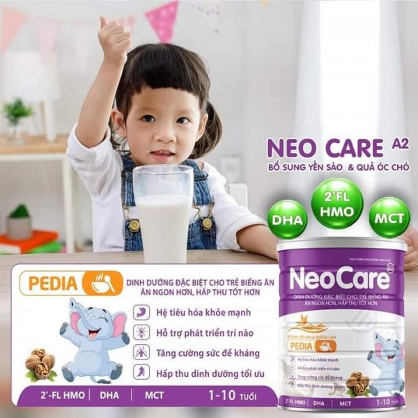 SỮA BỘT NGUYÊN LIỆU MỸ NEOCARE PEDIA 900g - Hình ảnh 4
