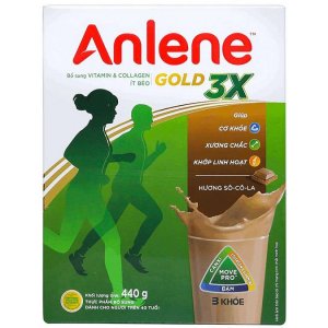 SỮA BỘT ANLENE Gold Socola (>40 tuổi) 440g NEW