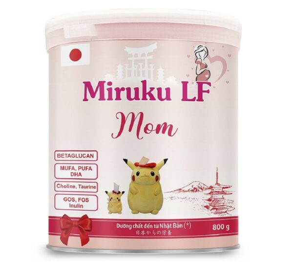 SỮA BỘT NGUYÊN LIỆU NHẬT Miruku LF Mom 800g