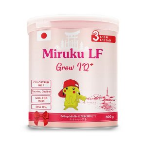 SỮA BỘT NGUYÊN LIỆU NHẬT MIRUKU LF Grow IQ 3 800g