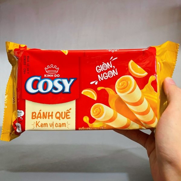 Bánh COSY BÁNH QUẾ KEM VỊ XOÀI XÍ MUỘI 126 gam - Hình ảnh 6