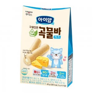 Bánh cuộn ăn dặm ILDONG vị Phô Mai 40g (12m+)