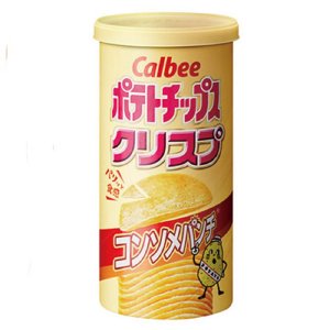 Snack Khoai tây chiên CALBEE vị Súp Consomme 50gr