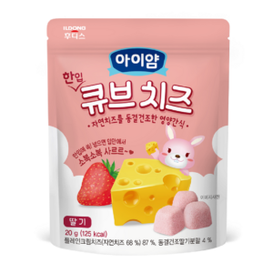 Phô Mai Khô ILDONG vị Dâu Tây 20g (9m+)