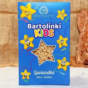 Bartolini Mì nui Hình Ngôi Sao 2 trứng 250g