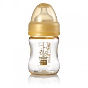 KUKU Duckbill Bình Sữa PPSU Cổ Rộng 140ml