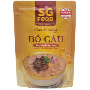 Sài Gòn Food Cháo Vị Bồ Câu Yến Mạch Hạt Sen 240g