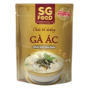 Sài Gòn Food Cháo Vị Gà Ác Nhân Sâm 240g