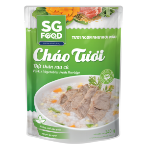 Sài Gòn Food Cháo Vị Thịt Thăn Rau Củ 240g