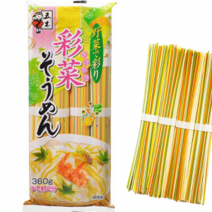 Thực phẩm nui MÌ SOMEN rau củ 320gr
