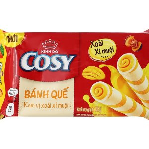 Bánh COSY BÁNH QUẾ KEM VỊ XOÀI XÍ MUỘI 126 gam