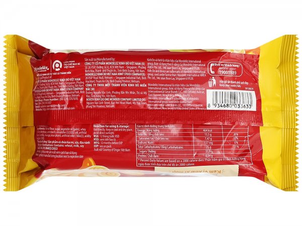 Bánh COSY BÁNH QUẾ KEM VỊ XOÀI XÍ MUỘI 126 gam - Hình ảnh 5