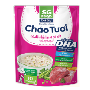 Sài Gòn Food Cháo Vị Bò Đậu Đỏ 240g