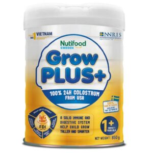 SỮA BỘT NUTIFOOD GROWPLUS+ VÀNG (Sữa non) cho bé trên 1 tuổi 850g