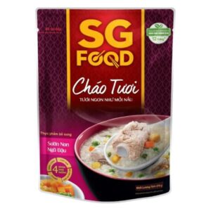Sài Gòn Food Cháo TƯƠI Sườn Non Ngũ Đậu 240g