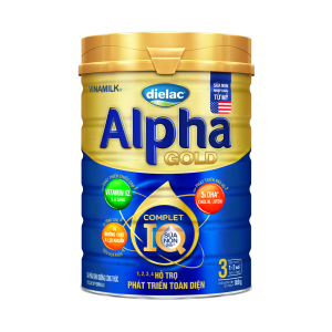 Sữa bột Vinamilk Dielac Alpha IQ Gold 3 850g