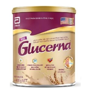 SỮA BỘT ABBOTT GLUCERNA HƯƠNG LÚA MẠCH LON 400G