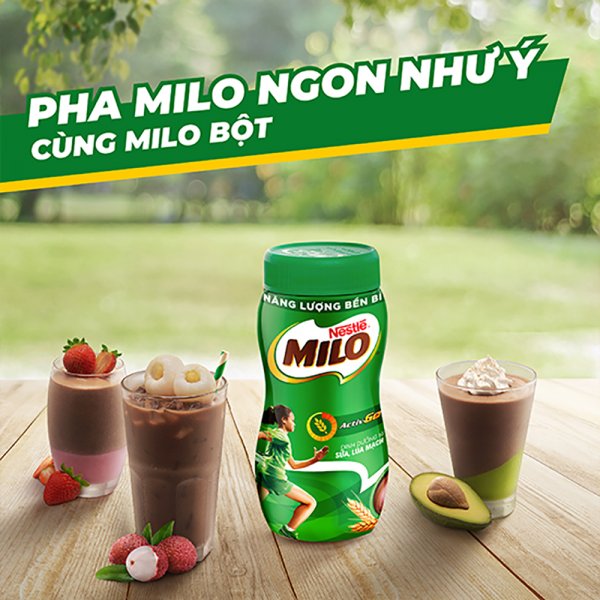 SB NESTLE MILO Nguyên Chất Hủ 400g - Hình ảnh 2