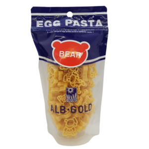 Thực phẩm nui trứng Egg Pasta hình gấu 90gr