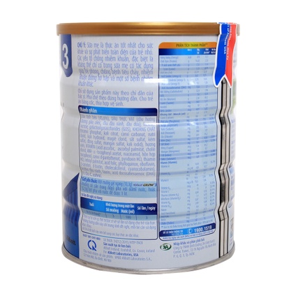 SỮA BỘT ABBOTT GROW SỐ 3 LON 900G - Ảnh 2