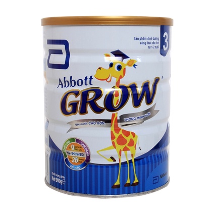 SỮA BỘT ABBOTT GROW SỐ 3 LON 900G