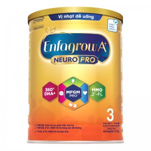 SỮA BỘT ENFA ENFAGROW NEUROPRO A+ SỐ 3 1,7kg VỊ NHẠT DỄ UỐNG ( 1 - 3 TUỔI )