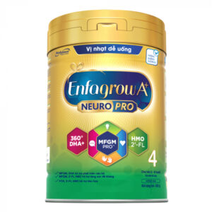 SỮA BỘT ENFA ENFAGROW NEUROPRO A+ SỐ 4 830g VỊ NHẠT DÊ UỐNG ( 2 - 6 TUỔI )
