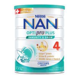 SỮA BỘT NAN OPTIPRO PLUS SỐ 4 1,5kg ( 2- 6 tuổi )