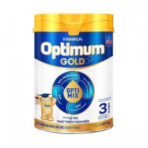 SỮA BỘT VINAMILK  OPTIMUM GOLD 3 lon 1.45kg