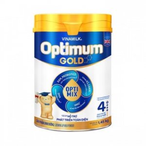 SỮA BỘT VINAMILK  OPTIMUM GOLD 4 lon 1.45kg