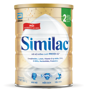 SỮA BỘT ABBOTT  SIMILAC SỐ 2 LON 900g
