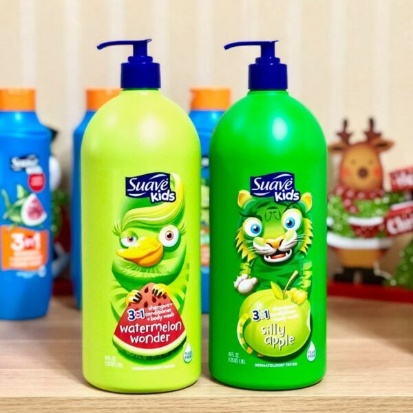 SUAVEKIDS Sữa tắm gội 3in1 Hương Dưa Hấu 1.18 Lít - Hình ảnh 3