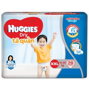 HUGGIES Tã Quần XXL 28+6 miếng (>15)Kg