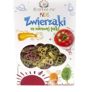 Bartolini Mì rau củ cho bé Hình Động Vật 250g