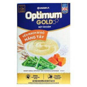 Bột ăn dặm Vinamilk Optimum Yến Mạch Bí Đỏ 200g