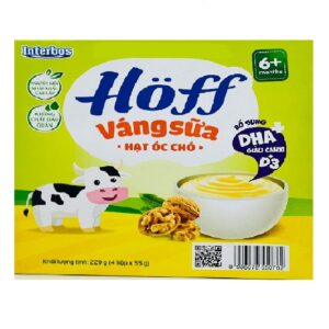 Váng Sữa HOFF Hạt Óc Chó bổ sung DHA, giàu Canxi 55gx4