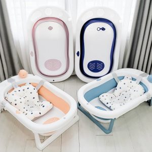 BABY BATHTUB Chậu tắm gấp gọn kèm phao