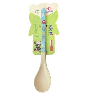 Muỗng ăn dặm KICHILACHI sợi tre MA104