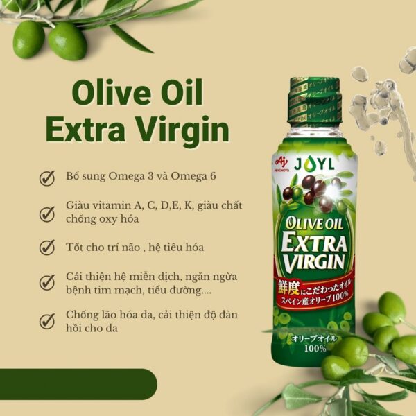 Dầu Olive Extra Virgin Ajinomoto 200g - Hình ảnh 2