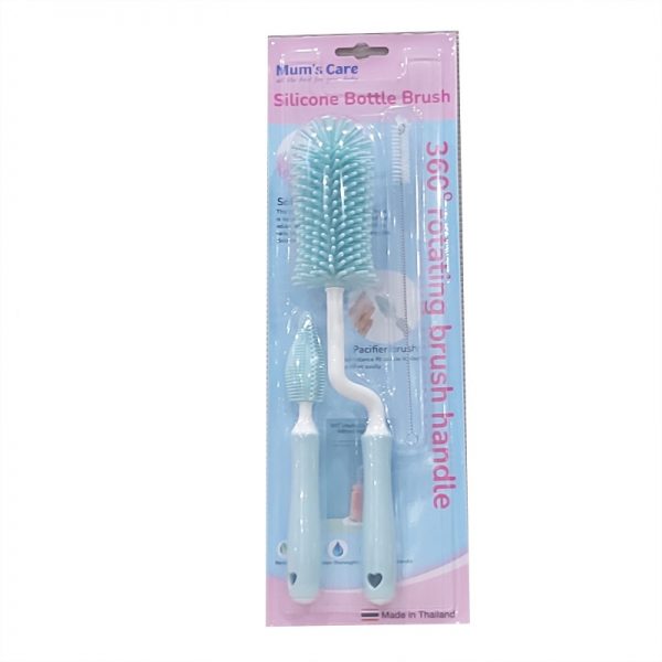 Cọ Rửa Bình Sữa Silicone MUM'S CARE xoay 360º - Hình ảnh 2