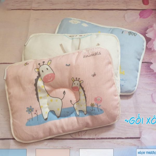 LEELEE KIDS Gối Nhật Cute Fawn Vải Xô - Hình ảnh 2