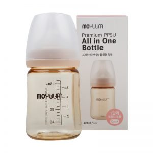 MOYUUM Bình Sữa  PPSU, CỔ RỘNG 170ML