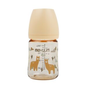 MOYUUM Bình Sữa PPSU Lạc Đà (vàng) Hàn Quốc 170ml 0m+