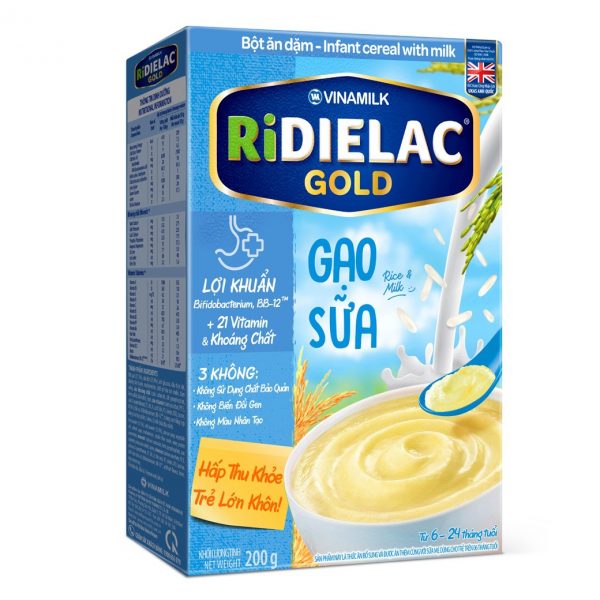 Bột ăn dặm VINAMILK Gạo Sữa 200g - Hình ảnh 2
