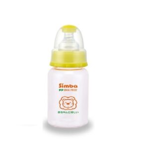 SIMBA Bình sữa nhựa PP Cổ Chuẩn 150ml (Lỗ Tròn)