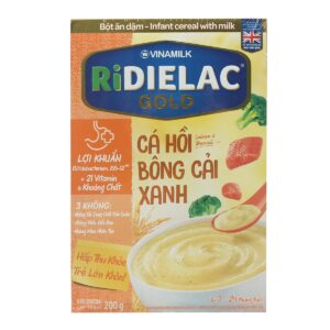 Bột ăn dặm VINAMILK Cá Hồi Bông Cải Xanh 200g