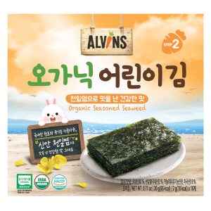 ALVINS Rong biển hữu cơ ăn liền cho bé 20g
