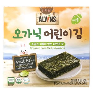 ALVINS Rong biển hữu cơ tách muối cho bé 15g